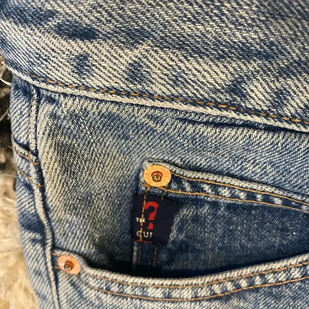 Vintage Guess Boot Leg Jeans Size 29 - Picture 6 of 10